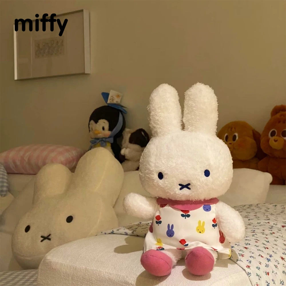 Kawaii Miffy Rabbit Plush Toy Figure Doll 25cm Cotton Doll Cartoon Cute Animation Decoration Christmas Gift Kawaii Miffy Rabbit Plush Toy Figure Doll 25cm Cotton Doll Cartoon Cute Animation Decoration Christmas Gift